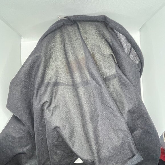 Vintage Vampire Halloween Mask with Green Holographic Eyes OS - Picture 2 of 11